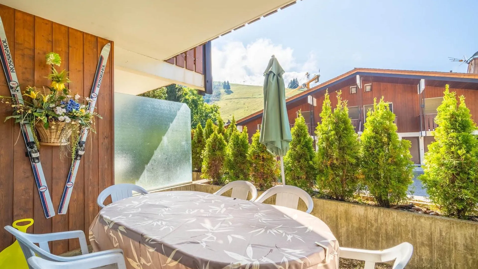 Studio Cabine Avec Terrasse, Parking, 4 Pers, Centre Village, Proche Pistes Et Commerces - Fr-1-437-92 Ла-Клюсаз Апартаменты